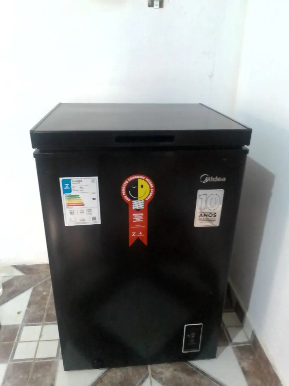 Freezer Midea 10 Anos de Garantia, faço a entrega