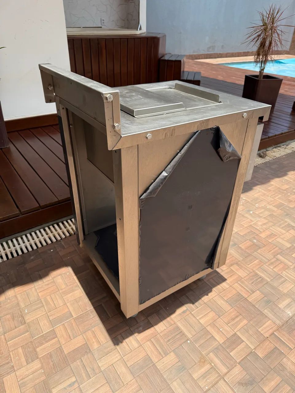 Cozil estação de apoio inox  (colocar gelo ou para banho Maria )  - Foto 5