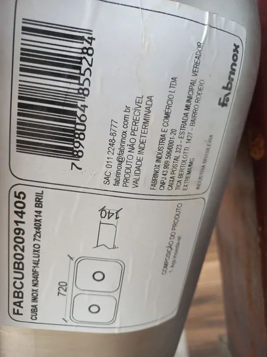 Cuba para Cozinha dupla - Foto 4