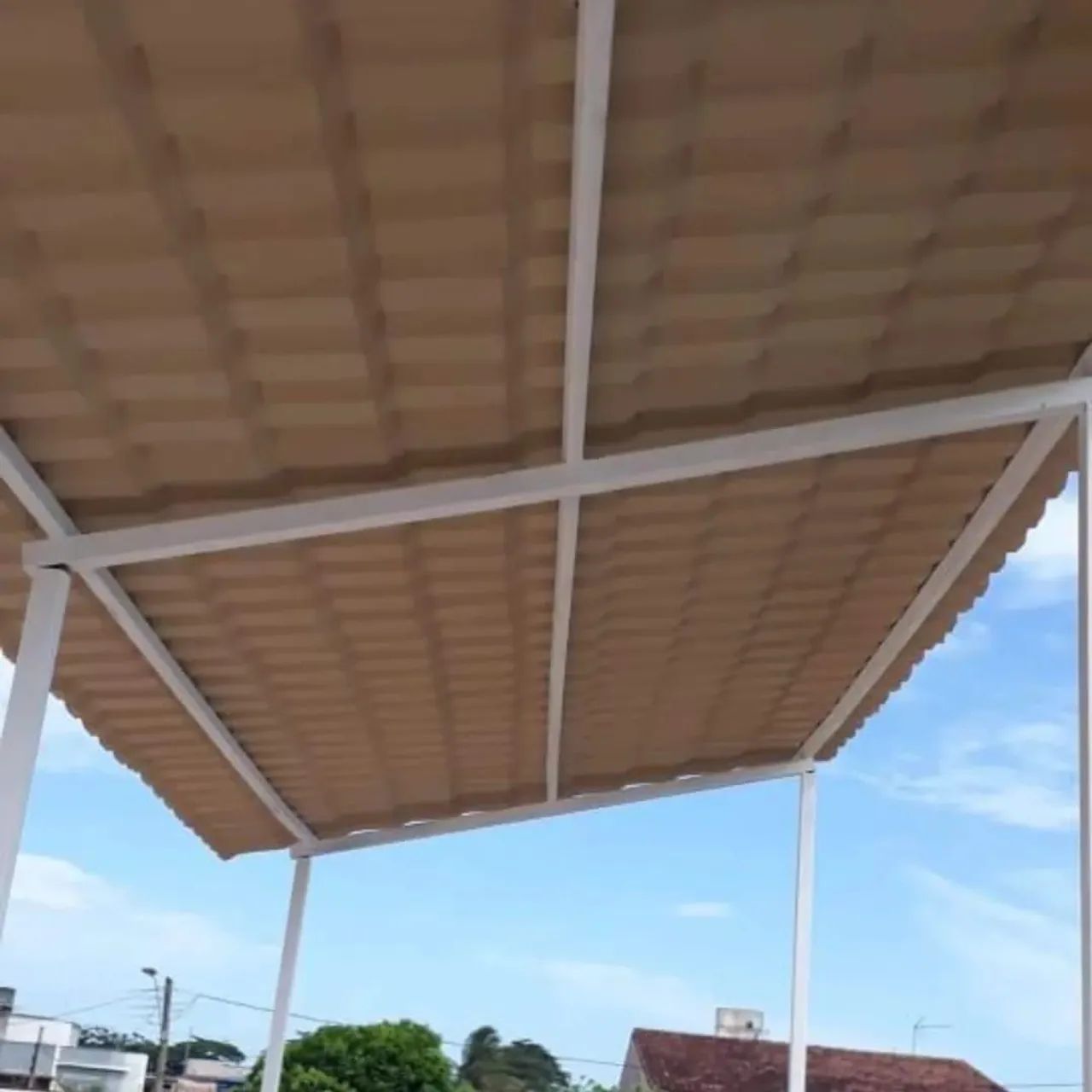 Cobertura em policarbonato - Foto 5