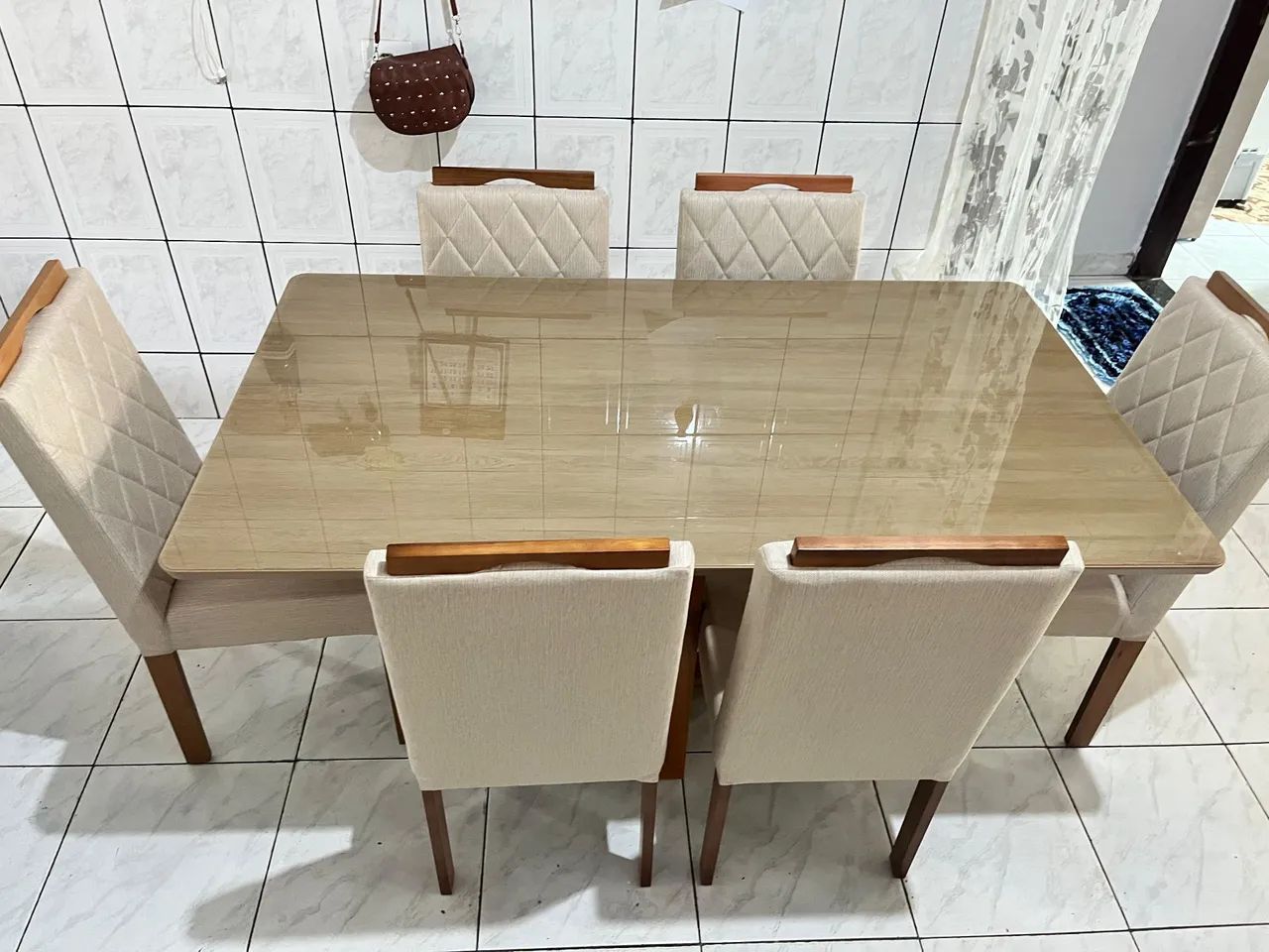 Mesa na madeira a pronta entrega  - Foto 2