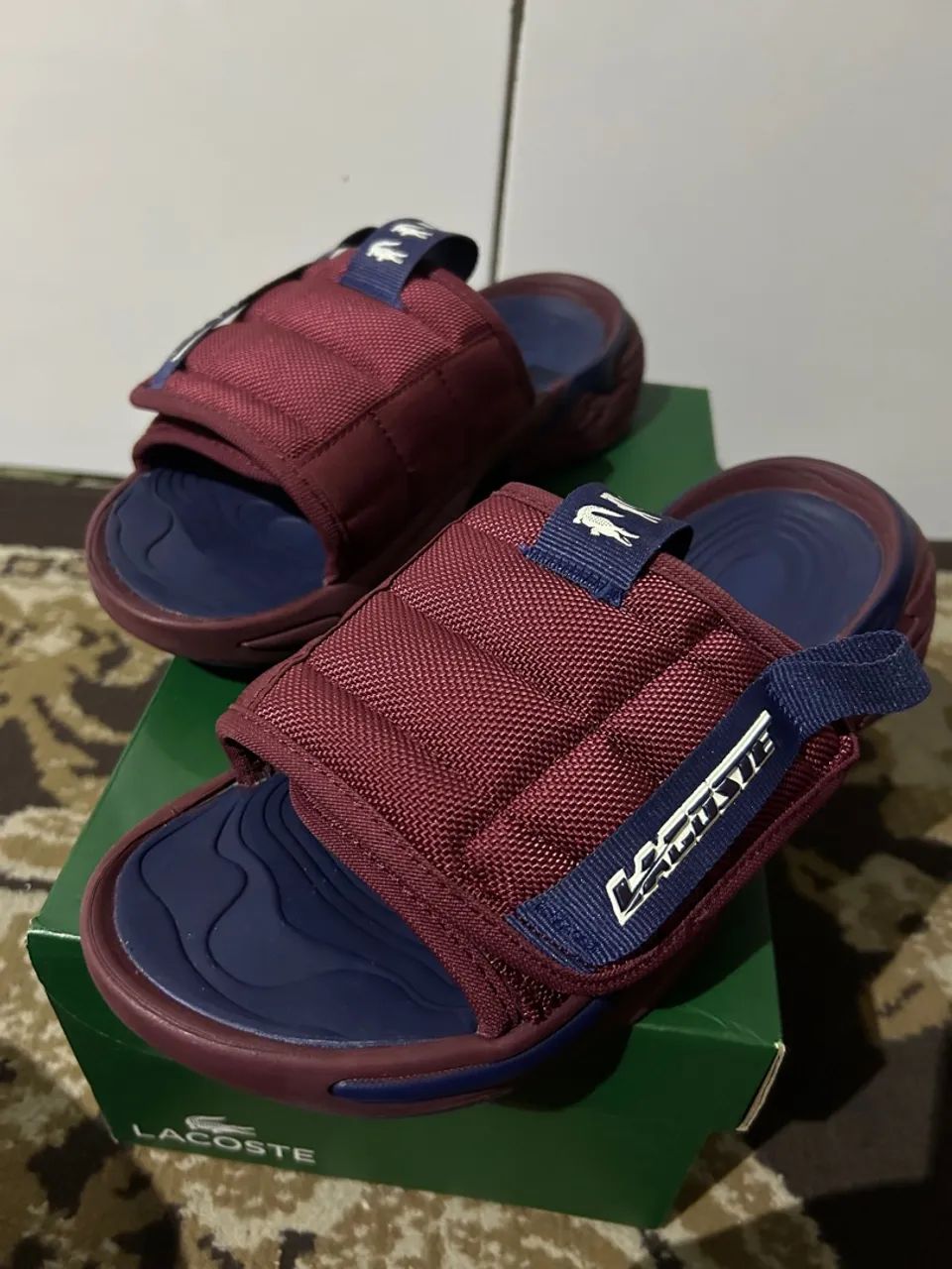 Sandálias Lacoste Masculinas edição limitada