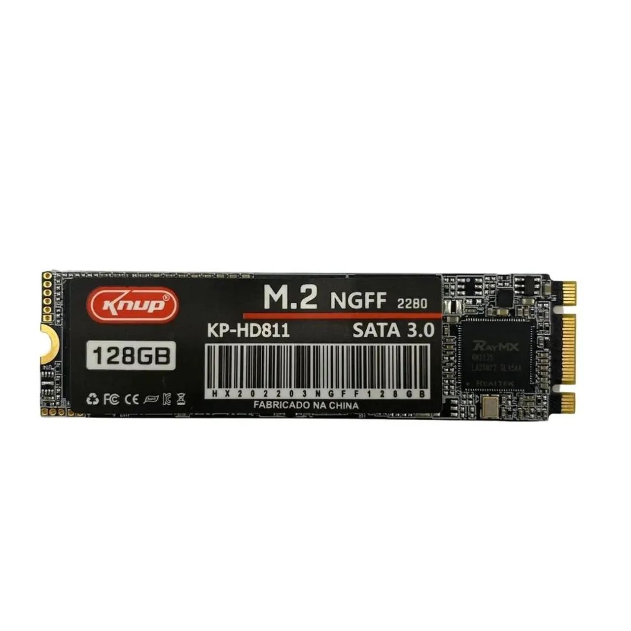 Disco Solido HD SSD Ngff Sata 3.0 Knup KpHD811 128GB M2 2280 - Foto 2
