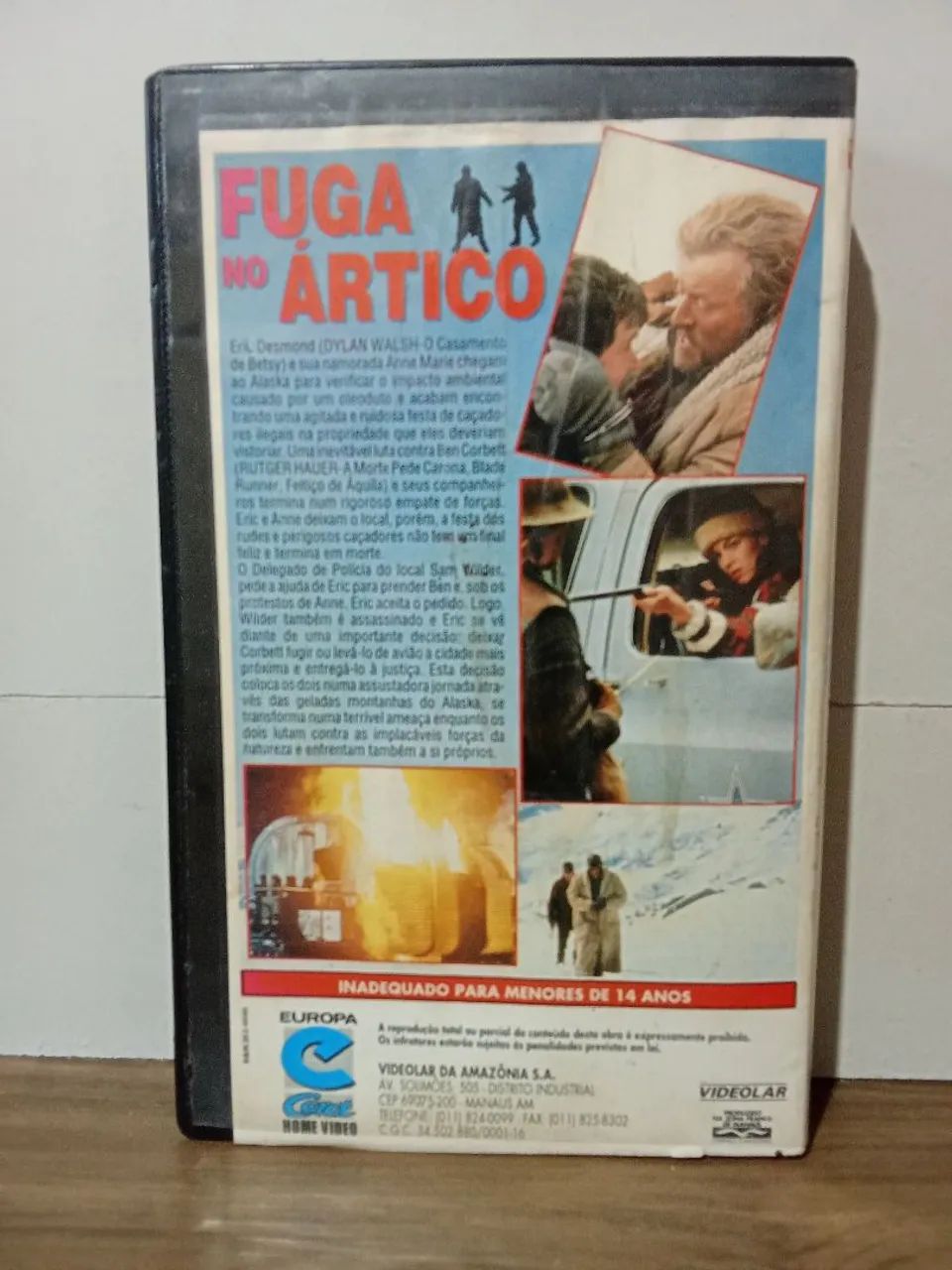 vhs filme fuga no Ártico (legendado) - Foto 2