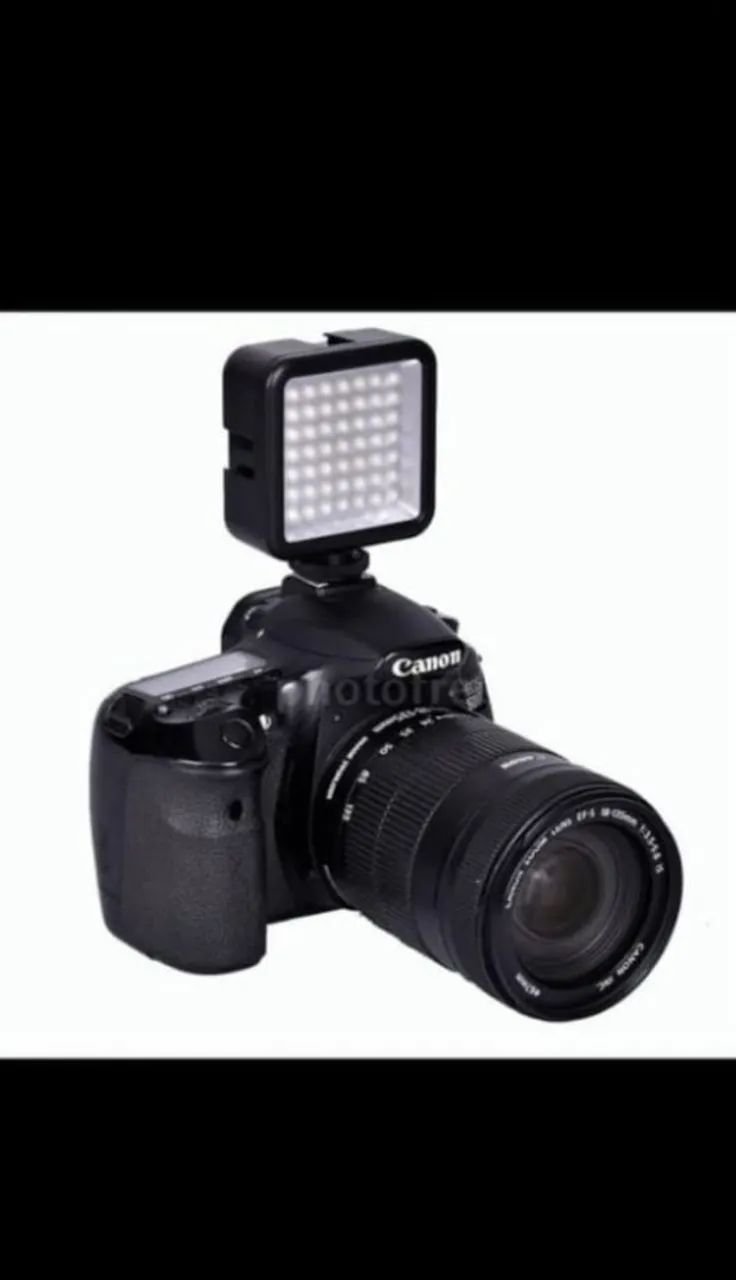 Iluminador de led para celulares e cameras