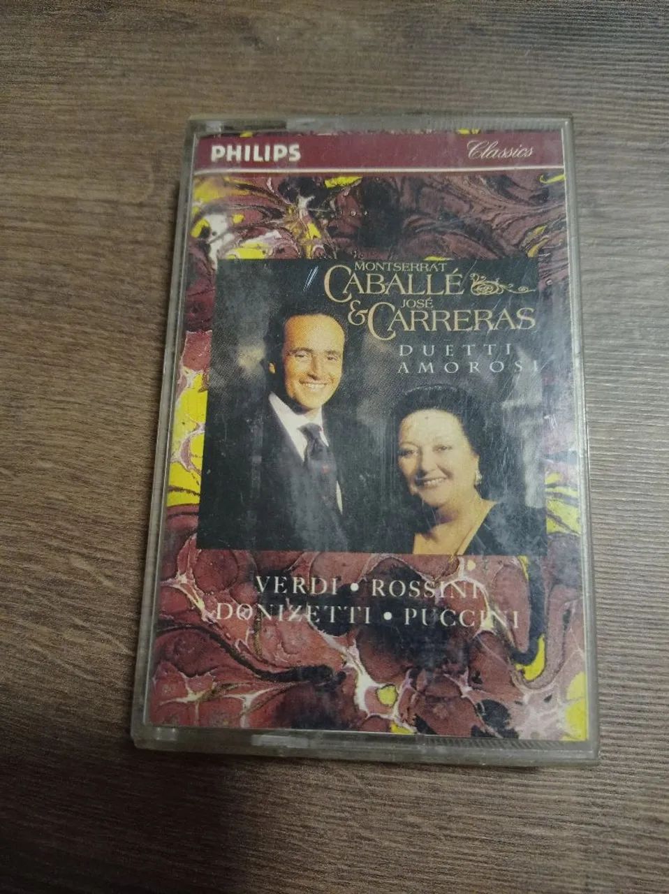 Fita K7 Duetti Amorosi - Caballe & Carreras