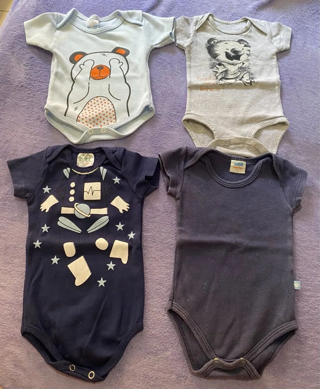 Lote roupa de bebê 0 a 3 meses - Foto 2