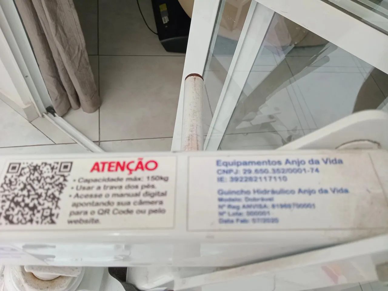 Guincho Hidráulico Anjo da Vida