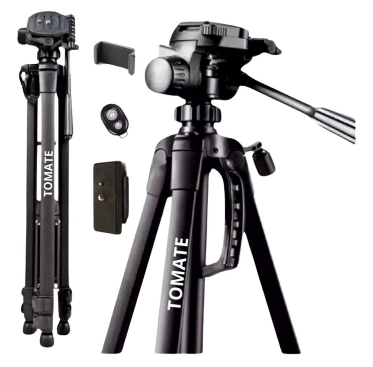 Tripé Profissional Camera, Celular 1,80mt, Mtg-3018 + Suport