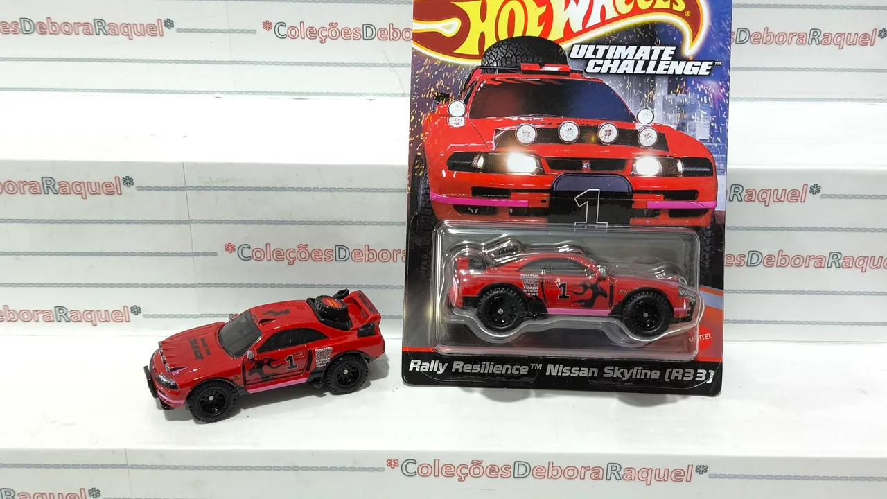 Hot Wheels 2023 RLC Edição Exclusiva Rosa Nissan Skyline GT-R R34