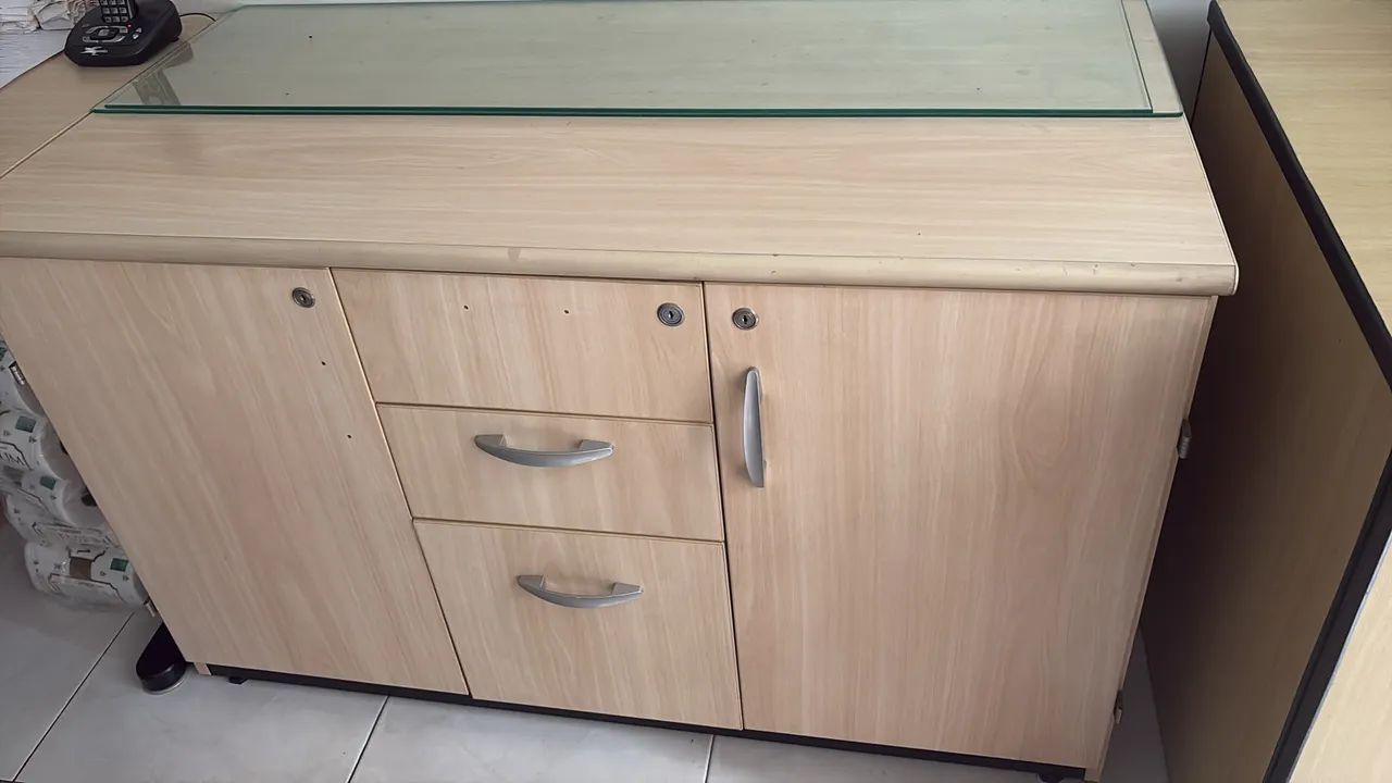 Mesa de Escritório em Forma de U - Foto 2