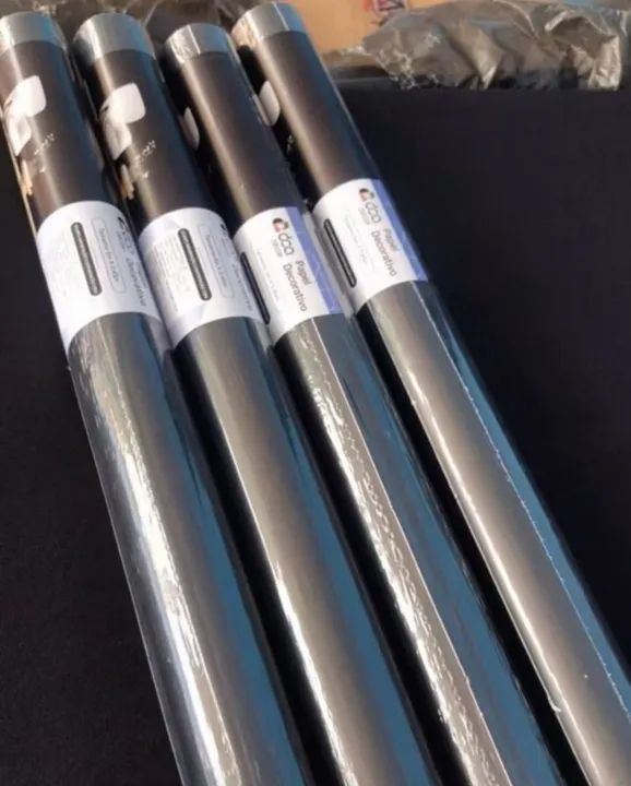 Papel de parede preto 5metros x 45cm 45,00 o rolo  - Foto 6