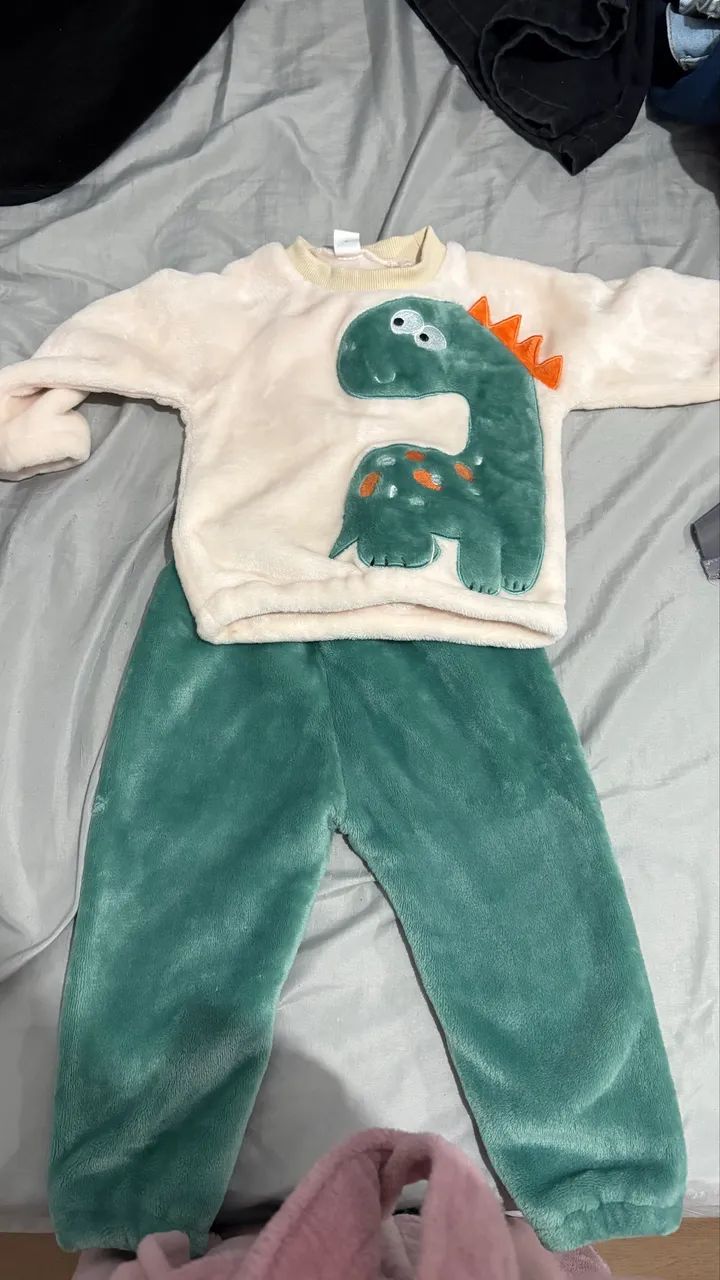 Conjunto de frio bebê menino 