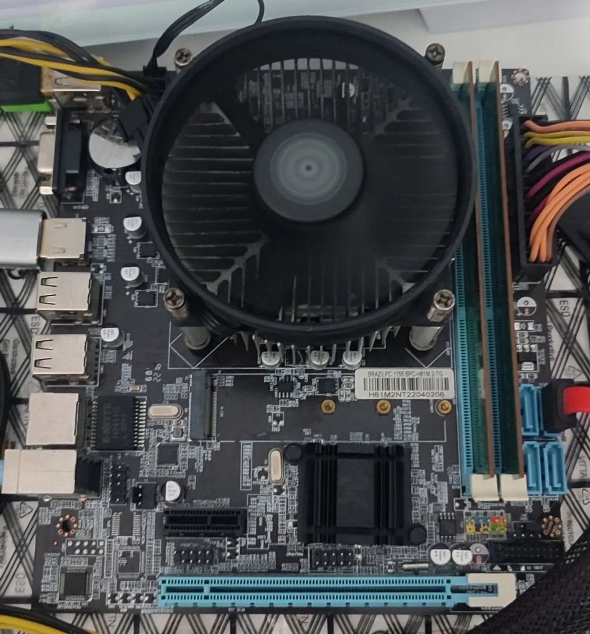 Kit placa-mãe processador e memória - Foto 2