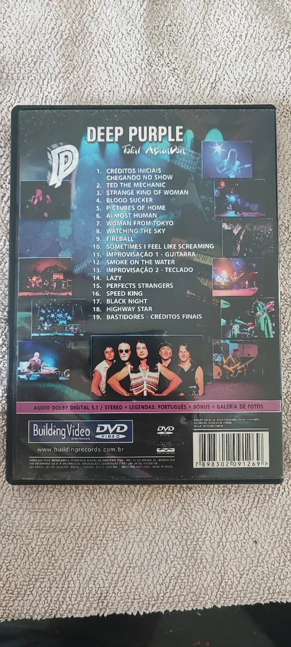 DVD Deep Purple - Total Abandon - Foto 2