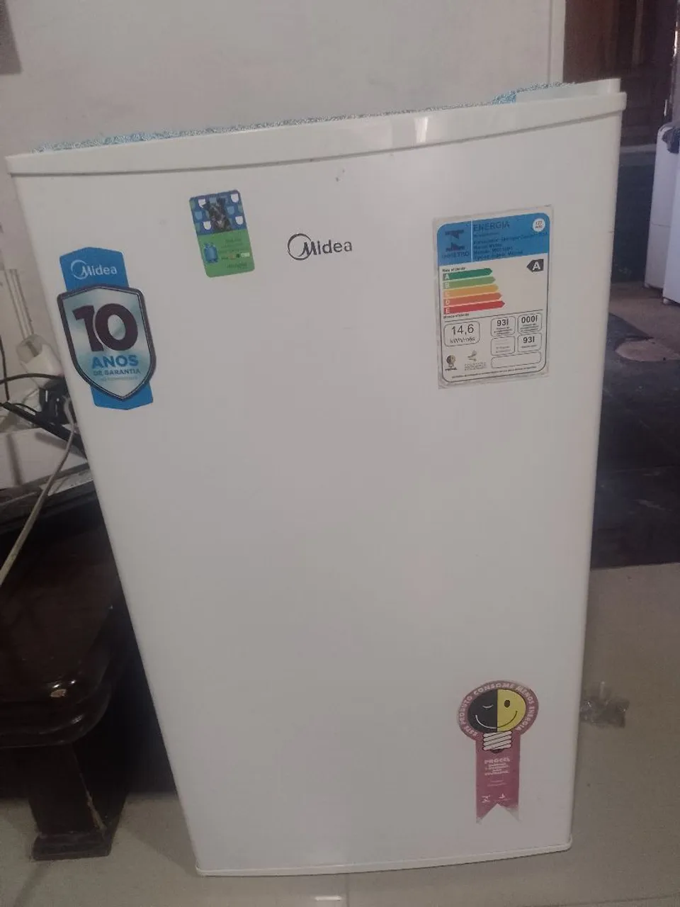 Geladeira Midea 1 Porta com 10 Anos de Garantia