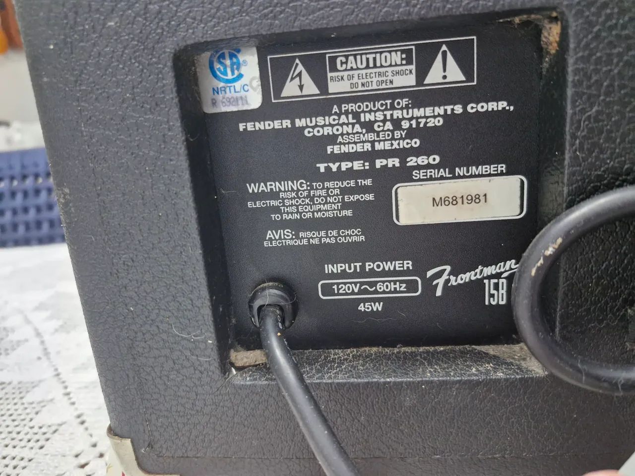 Fender Frontman 15B  - Foto 2