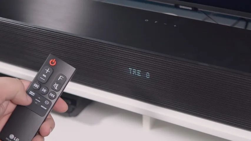 Soundbar LG, modelo SNH5 - com 600W RMS de potência e 4.1 canais. - Foto 2