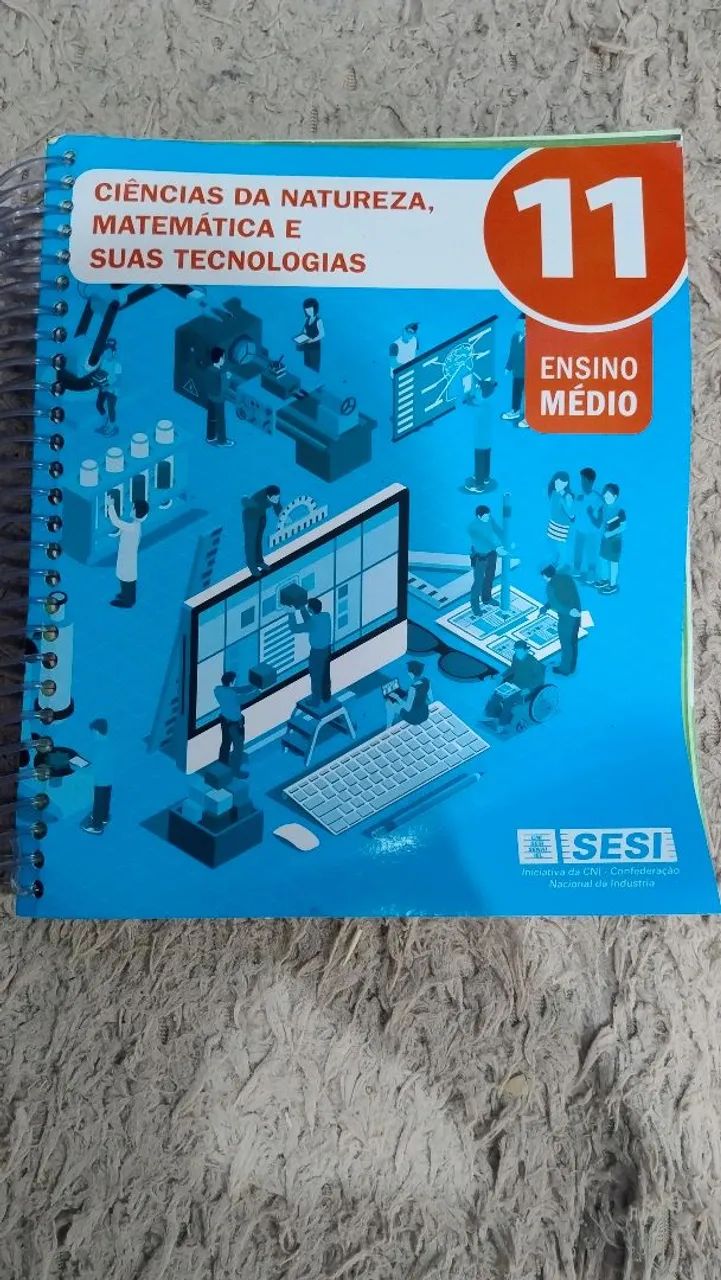 livro didático do SESI para o Ensino Médio. - Livros e revistas