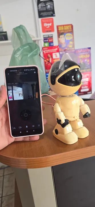 Camera Robô Inteligente Rastreamento Automatico