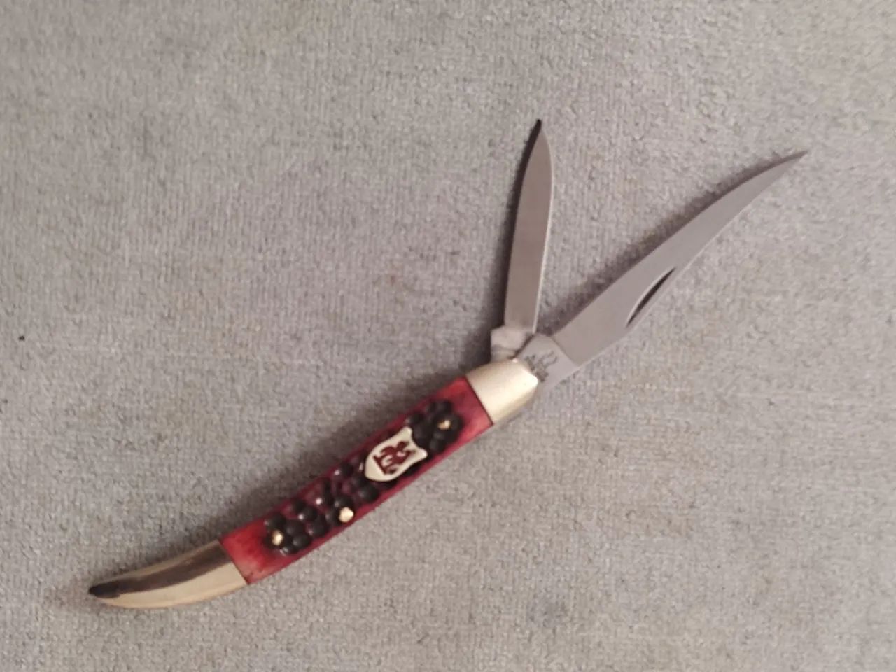 Canivete Kissing Crane Knives Mini Toothpick KC6224RD - Foto 4