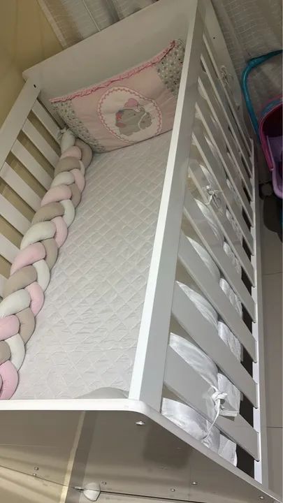 Berço com colchão  - Foto 2