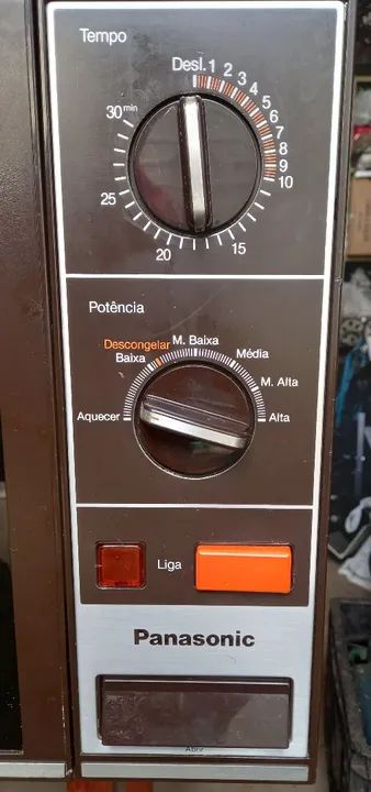 MICRO-ONDAS PANASONIC ANTIGO - Foto 4