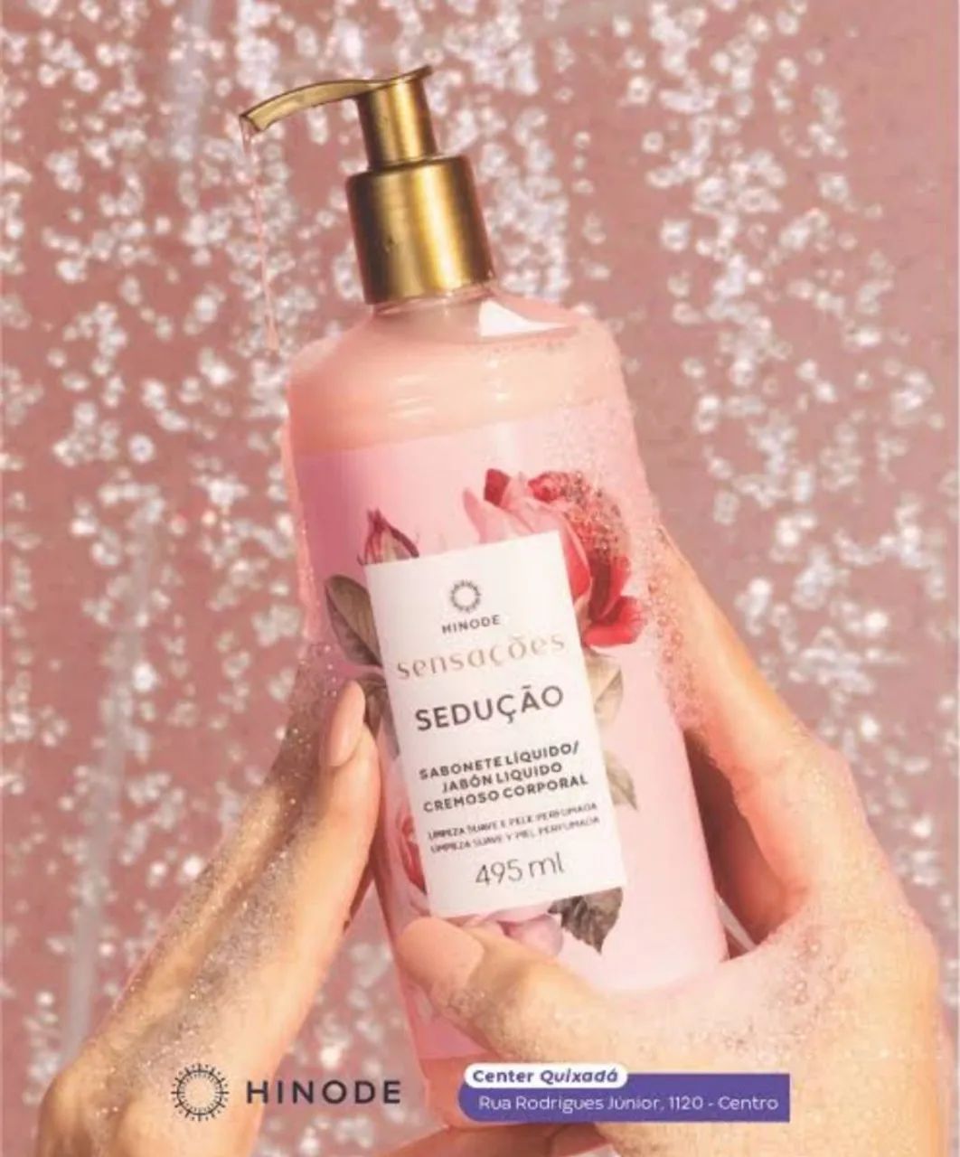 abonete Líquido Sensações Sedução 495ml Hinode <br>Cod.:033053