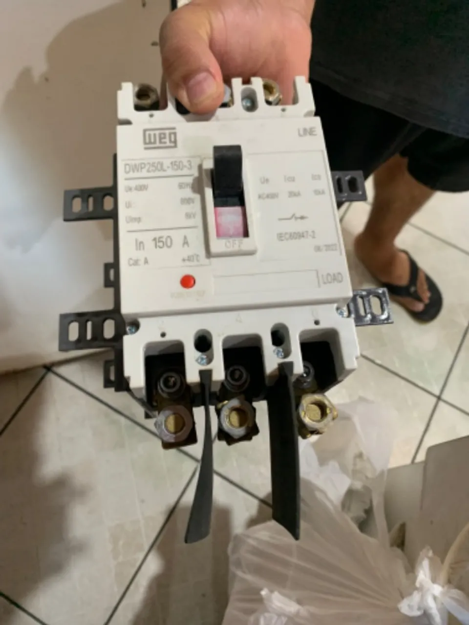 Disjuntor de 100A