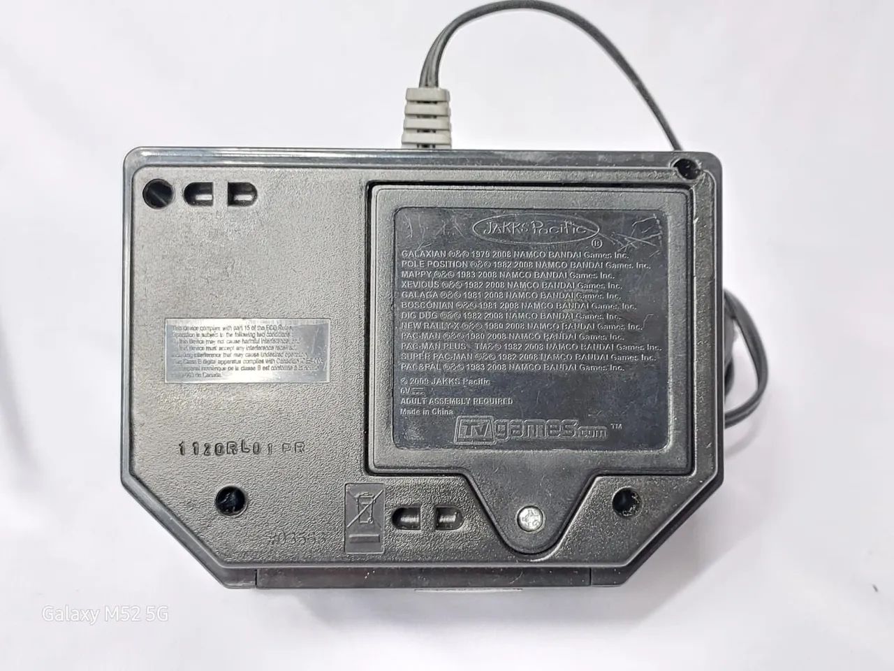 Mini Arcade Pac-Man - Reviva a Nostalgia C/12 jogos Namco Jakks Pacífic Atari  - Foto 5