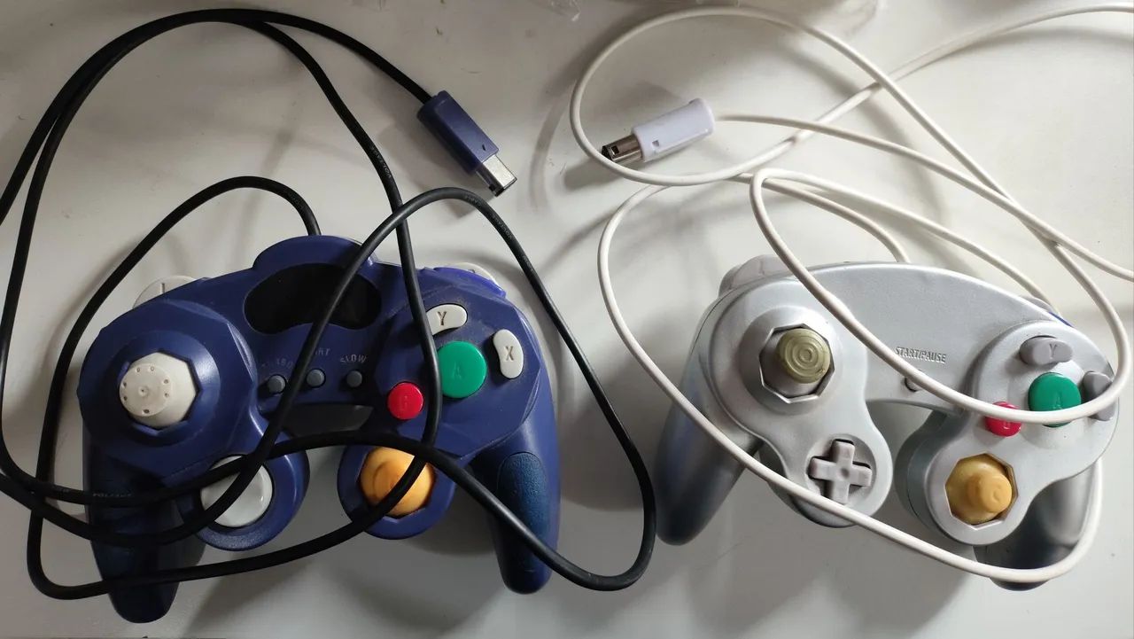 02 Controles Game Cube funcionando
