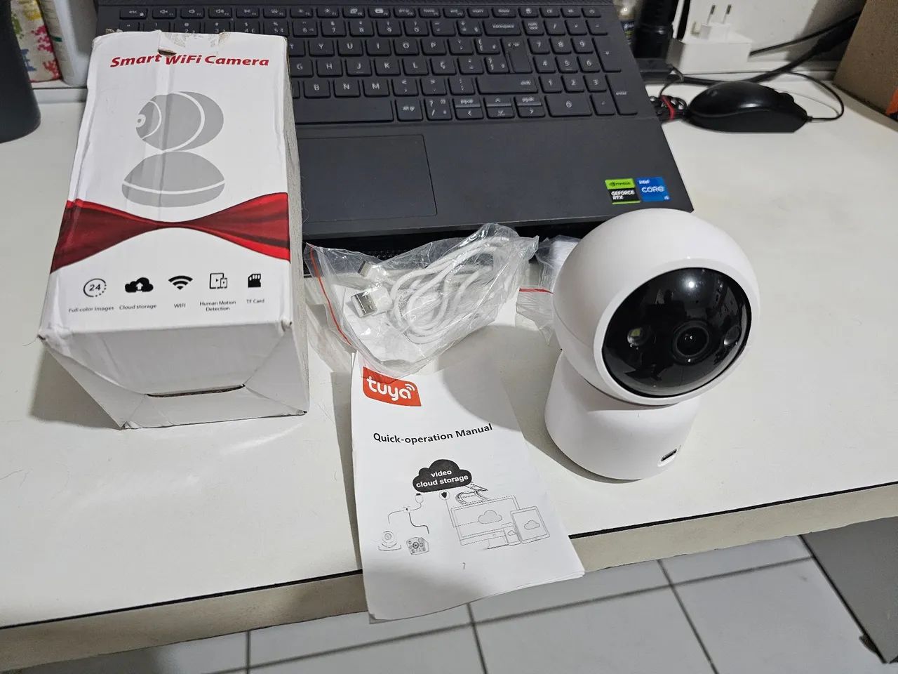 Câmera de Segurança Wi-Fi - Monitoramento Remoto Full HD