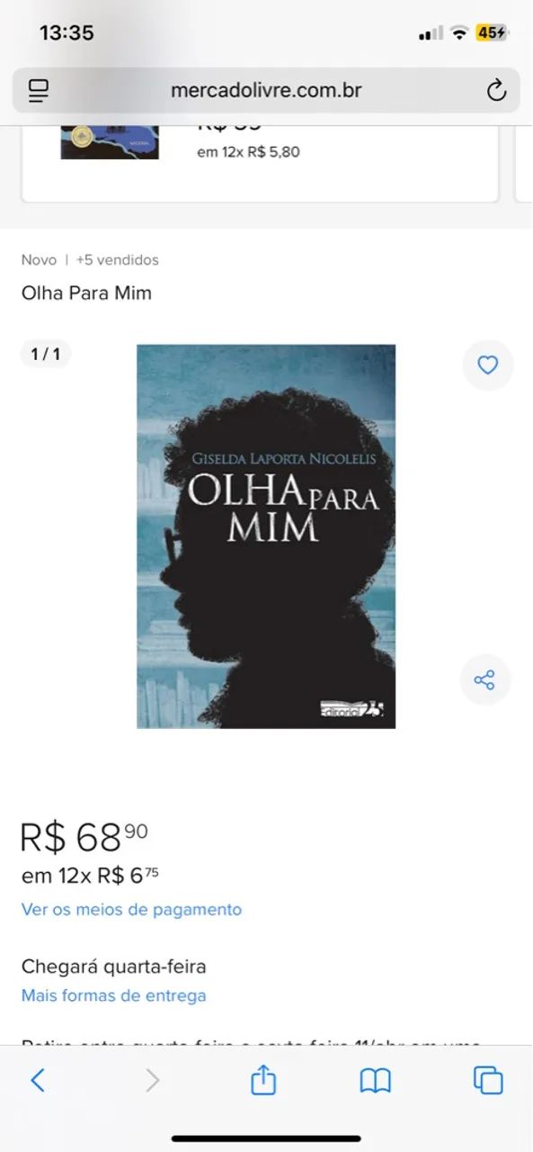 Livro OLHA PARA MIM - Foto 2