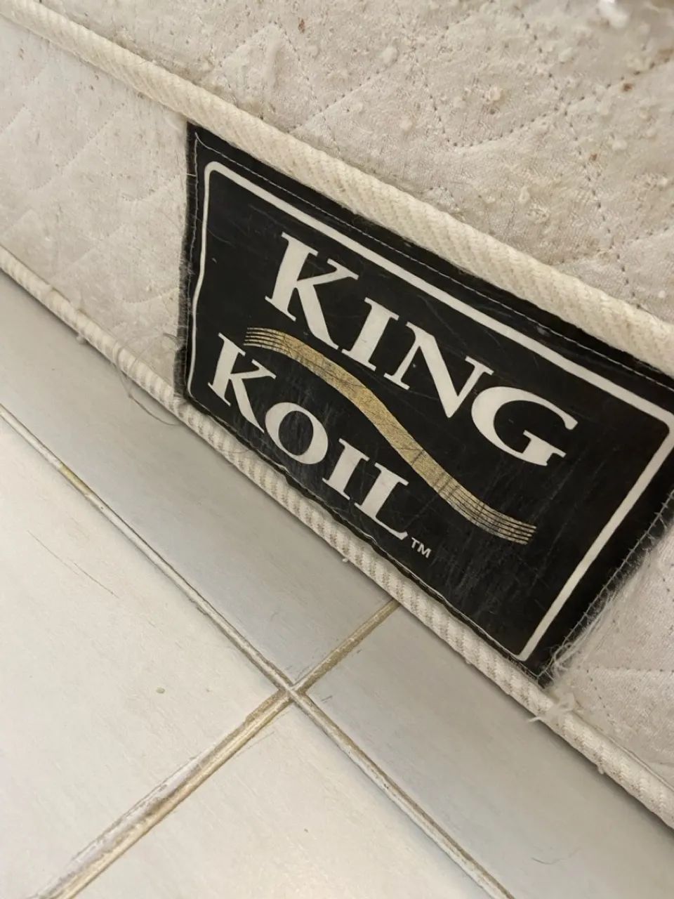 Colchão de casal da King Koil (oportunidade) - Foto 4