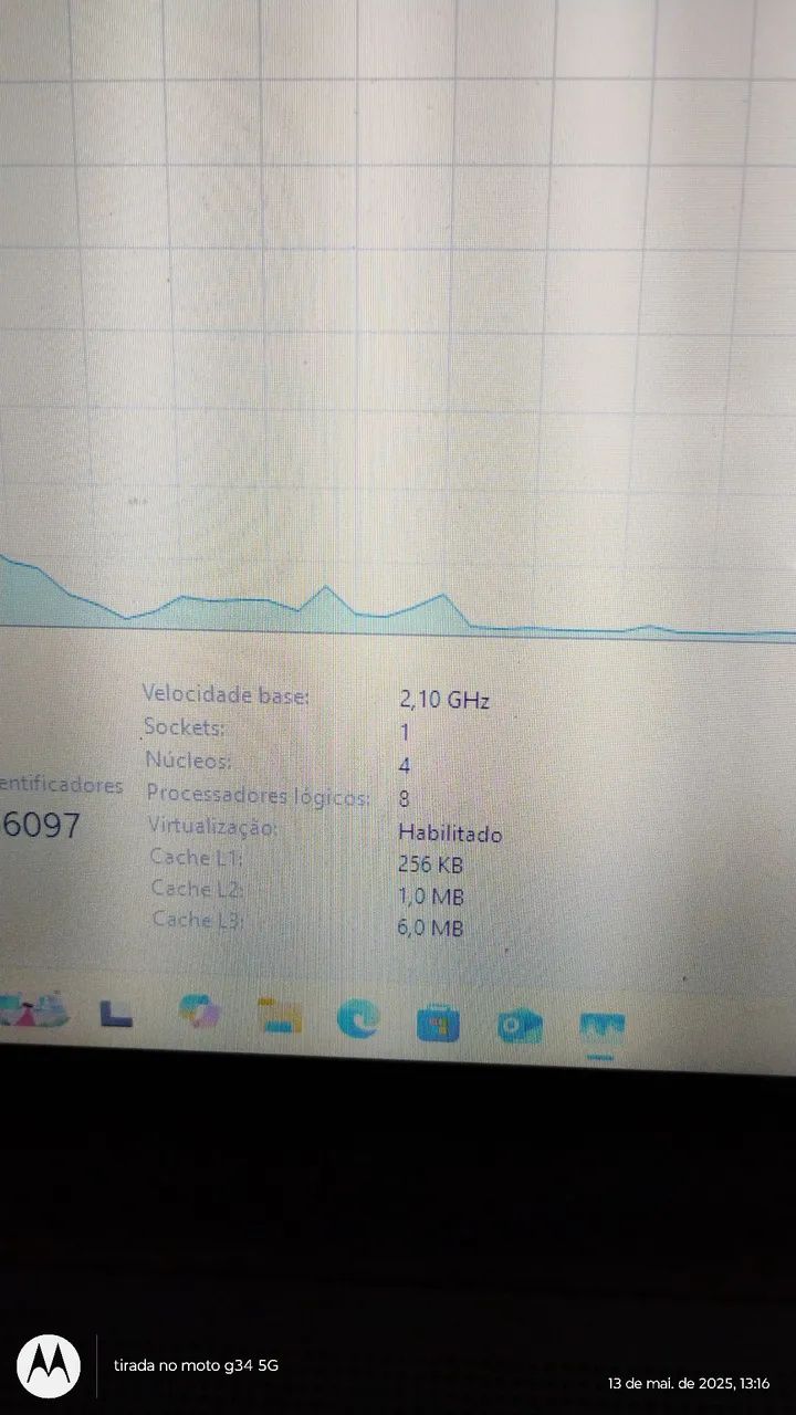 Notebook Intel Core i5 10210U 8GB RAM 112GB SSD - Foto 5