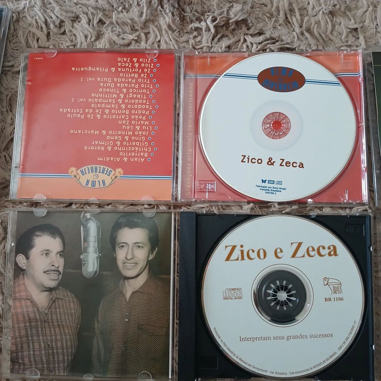 cds Zico e Zeca  04 unidades  - Foto 2