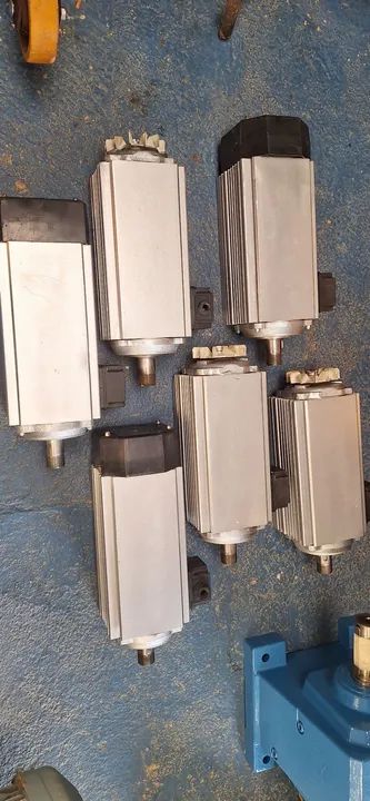 Lote de cnc spindle motores elétricos trifásico 3 cv rpm 1680 4 polos. - Foto 5