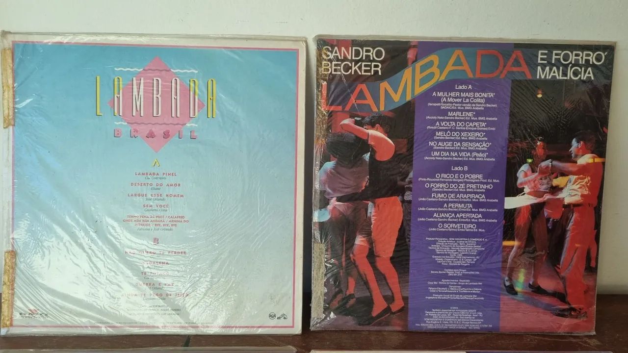 4 Discos Vinil (LPs) Lambada - Foto 3