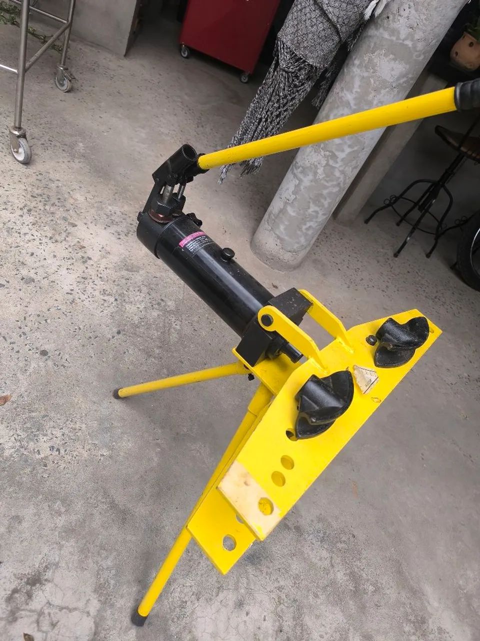 Curvador de tubo Hidráulico de 1/2 a 2" polegadas 