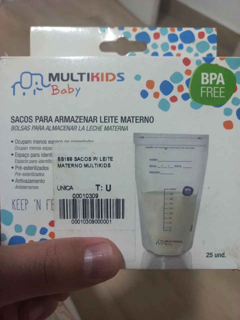 Bomba elétrica de tirar leite - multikids baby - Foto 3