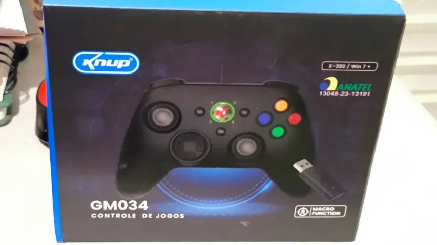 Controle de videogame GM034 Knup para computador