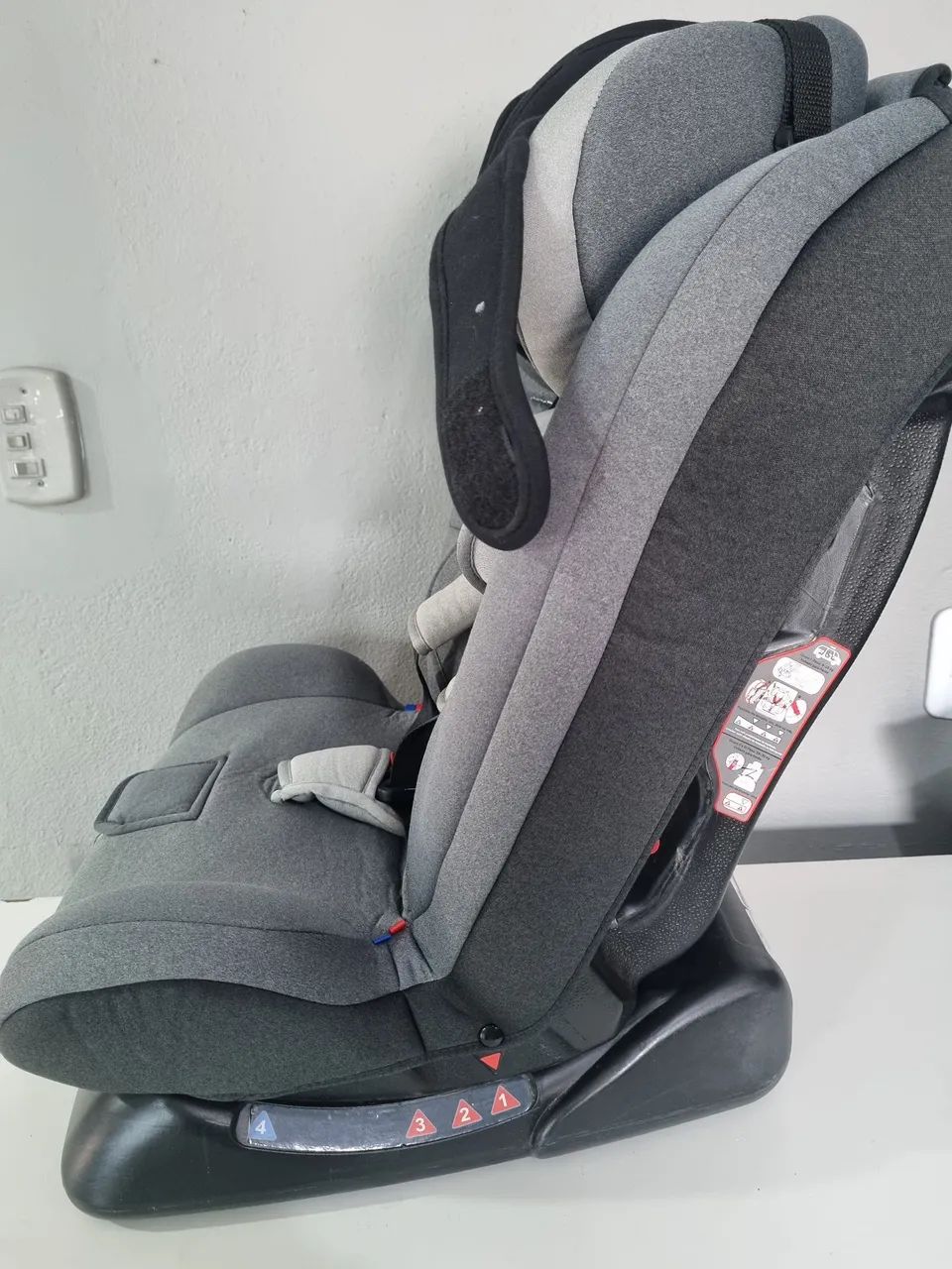 Cadeira Para Auto 0-36 Kg Mass Preta Litet - Foto 5