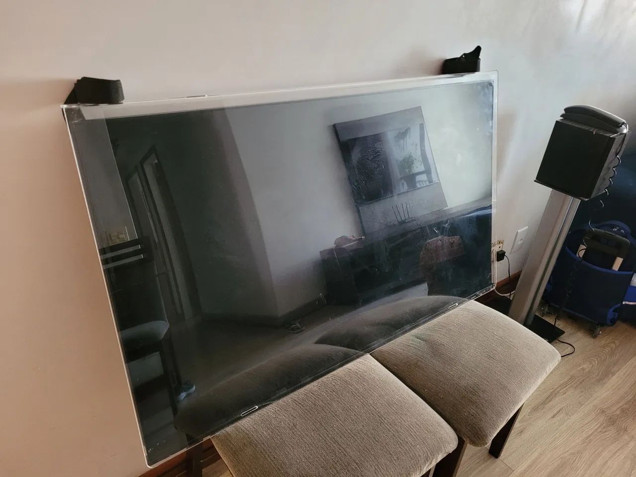PROTETOR DE TELA EM ACRÍLILICO PARA TV DE 50''  - Foto 2