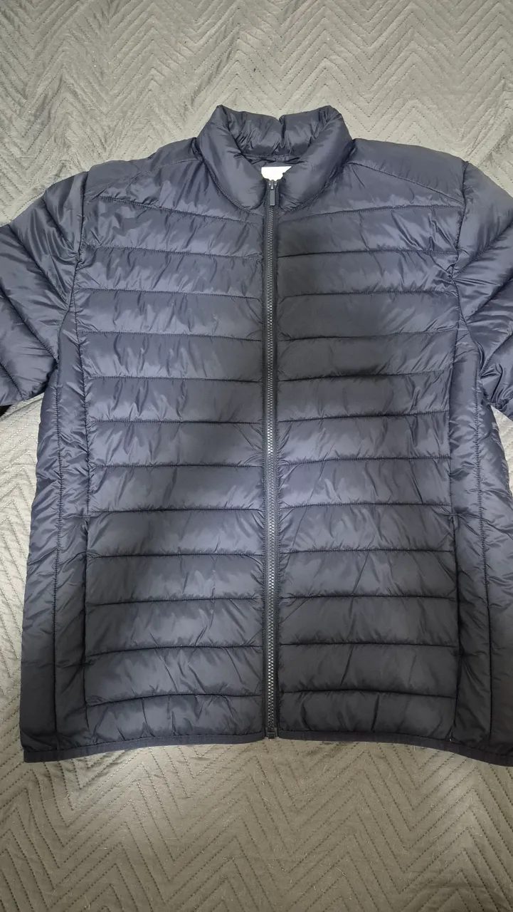 Jaqueta Puffer Azul Marinho