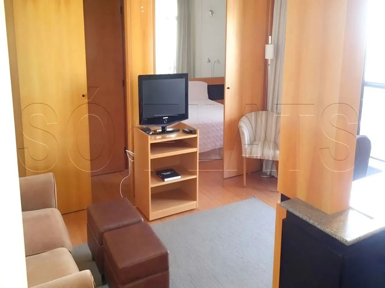 Flat com 46m² 2 dormitórios à venda no Jardim Europa. - Foto 4