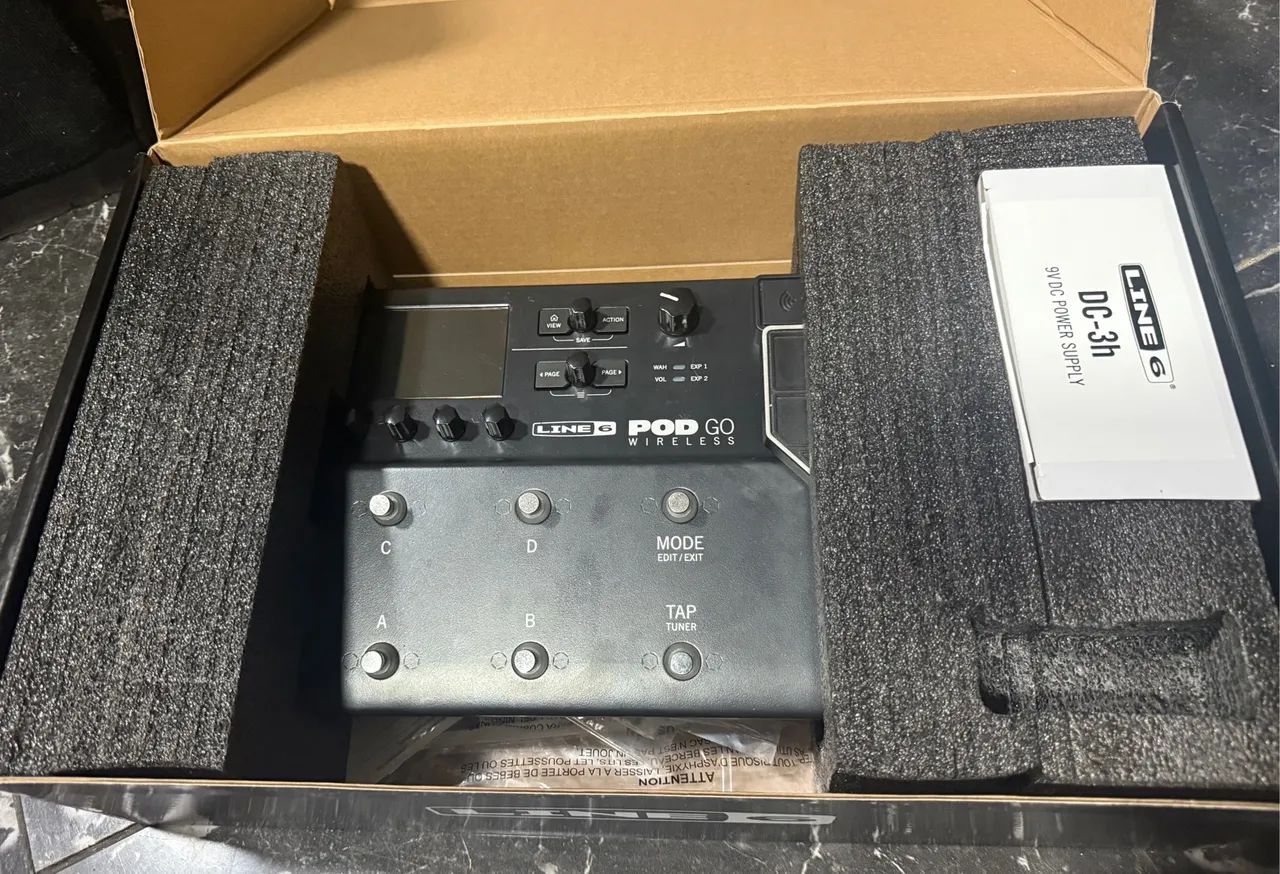 Pedaleira Line6 Pod Go Wireless - Foto 3