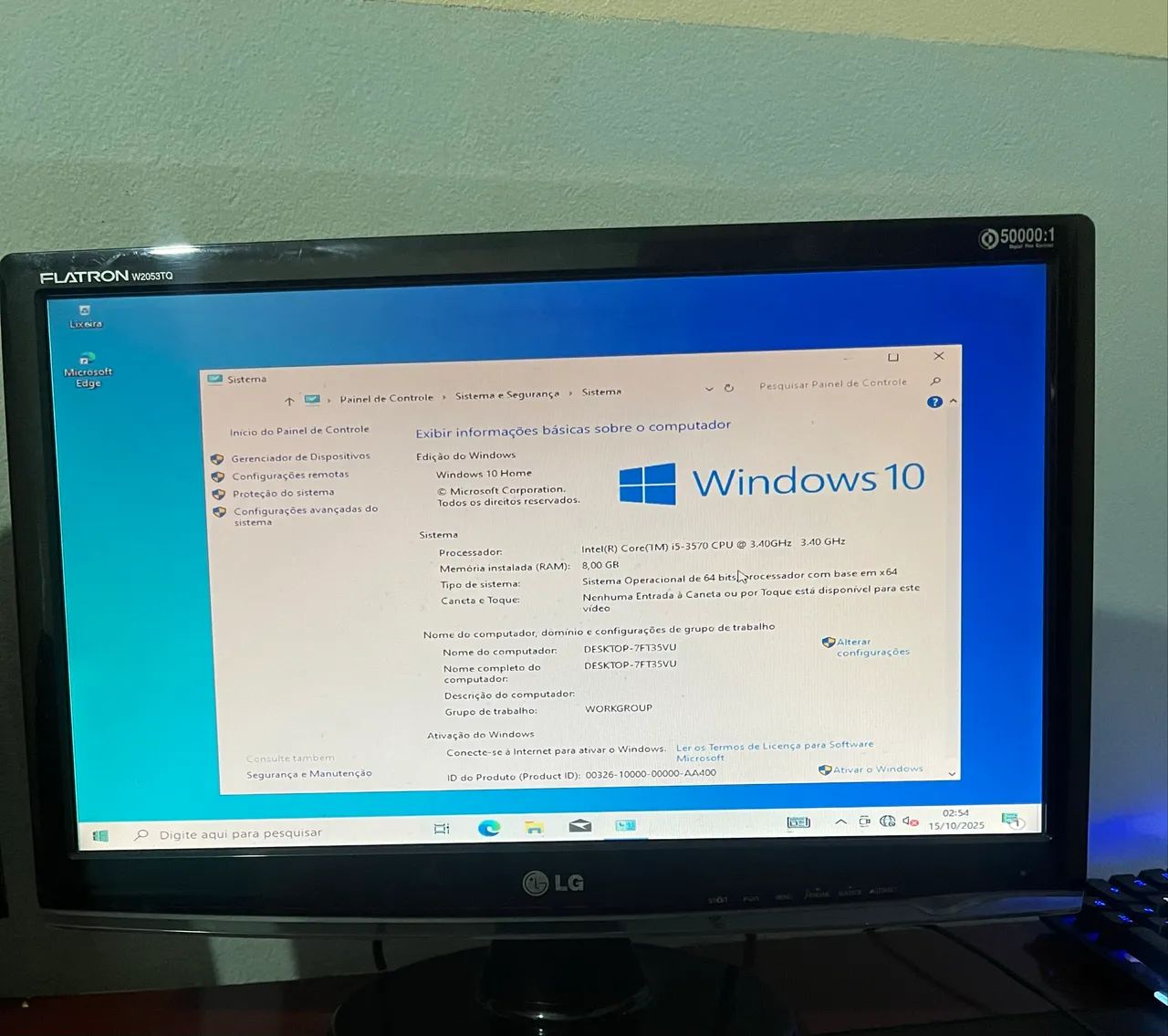 OPORTUNIDADE Monitor LG 20 polegadas - Foto 2