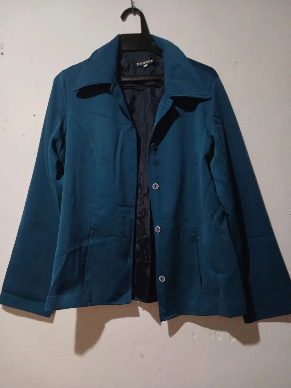 Blazer danque azul esverdeado  - Foto 4