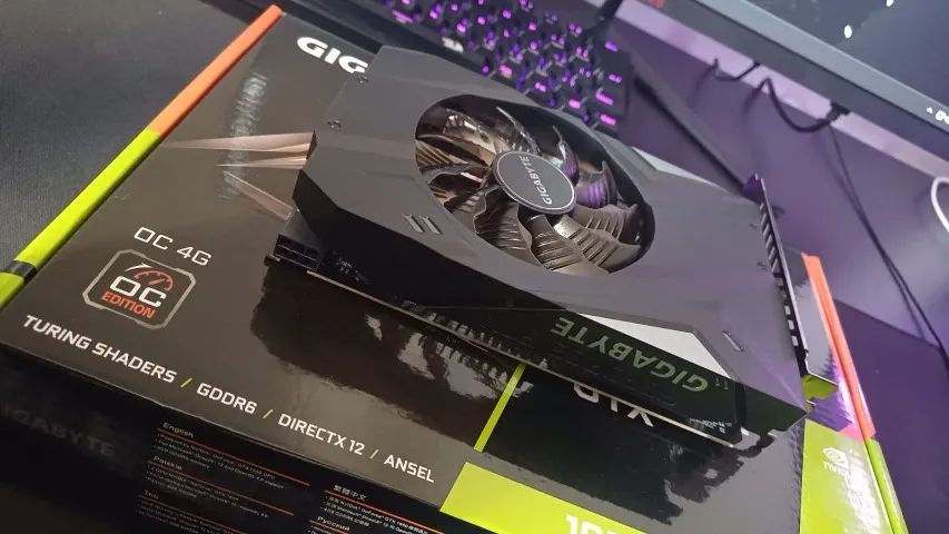 GTX 1650 4GB VRAM 1 Fan Gigabyte  - Foto 2