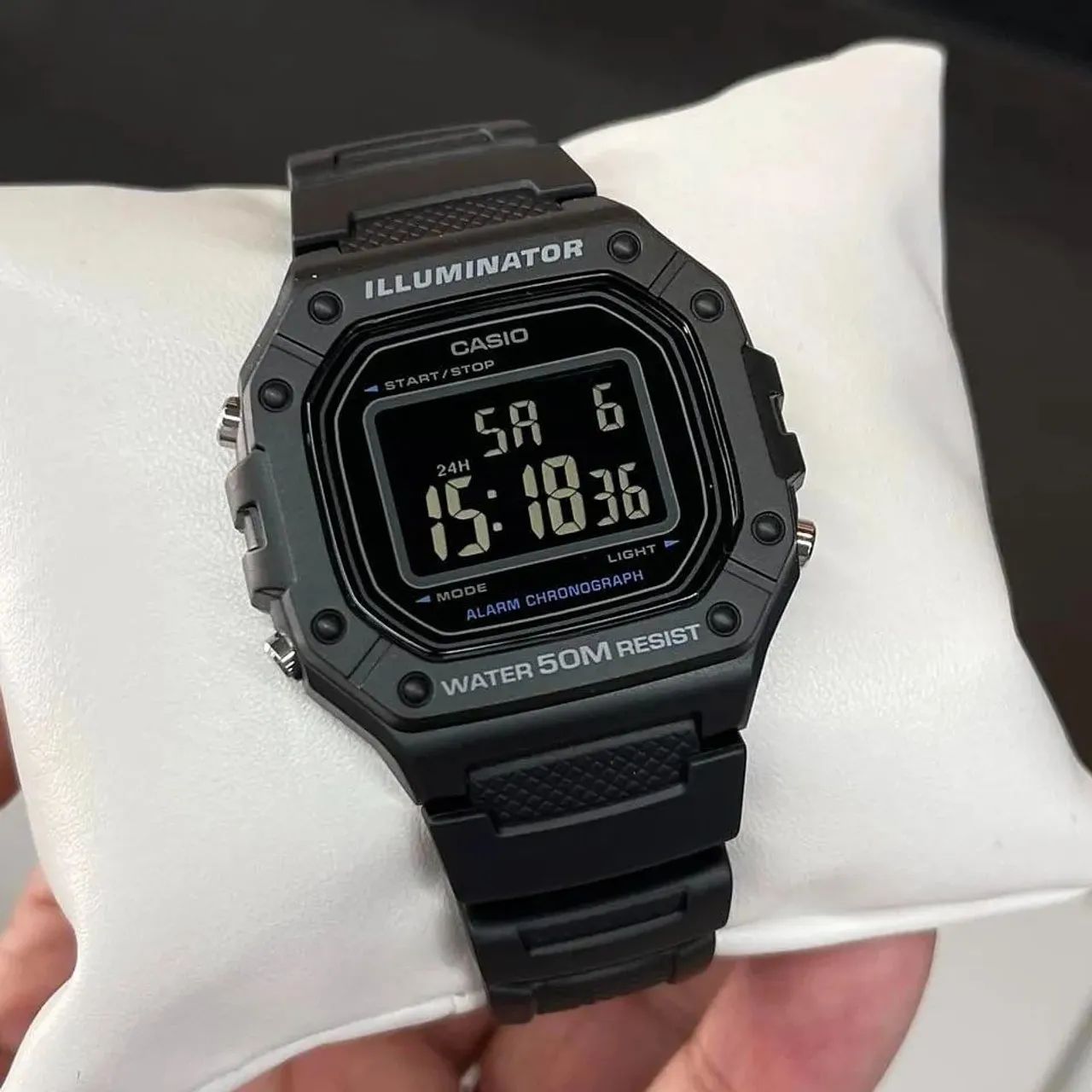 Relógio CASIO W-218H-1BVDF - NOVO C/ NOTA FISCAL 